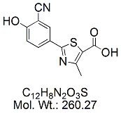 Febuxostat 4-Hydroxy Acid Impurity